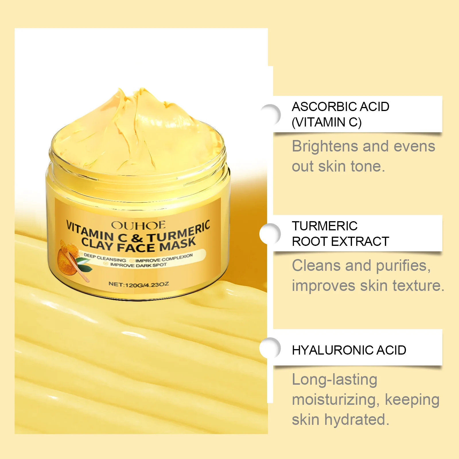 Vitamine C Kurkuma Moddermaske - Dust Mask Construction recensie en prijs