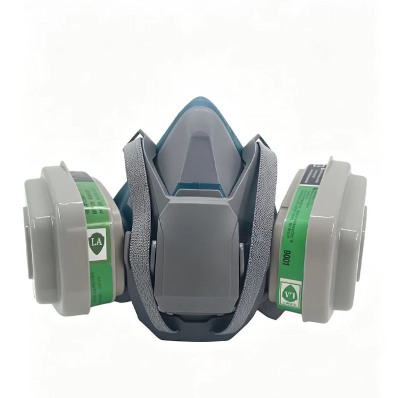 Siliconen 6502QL gasmasker met - Dust Mask Construction recensie en prijs