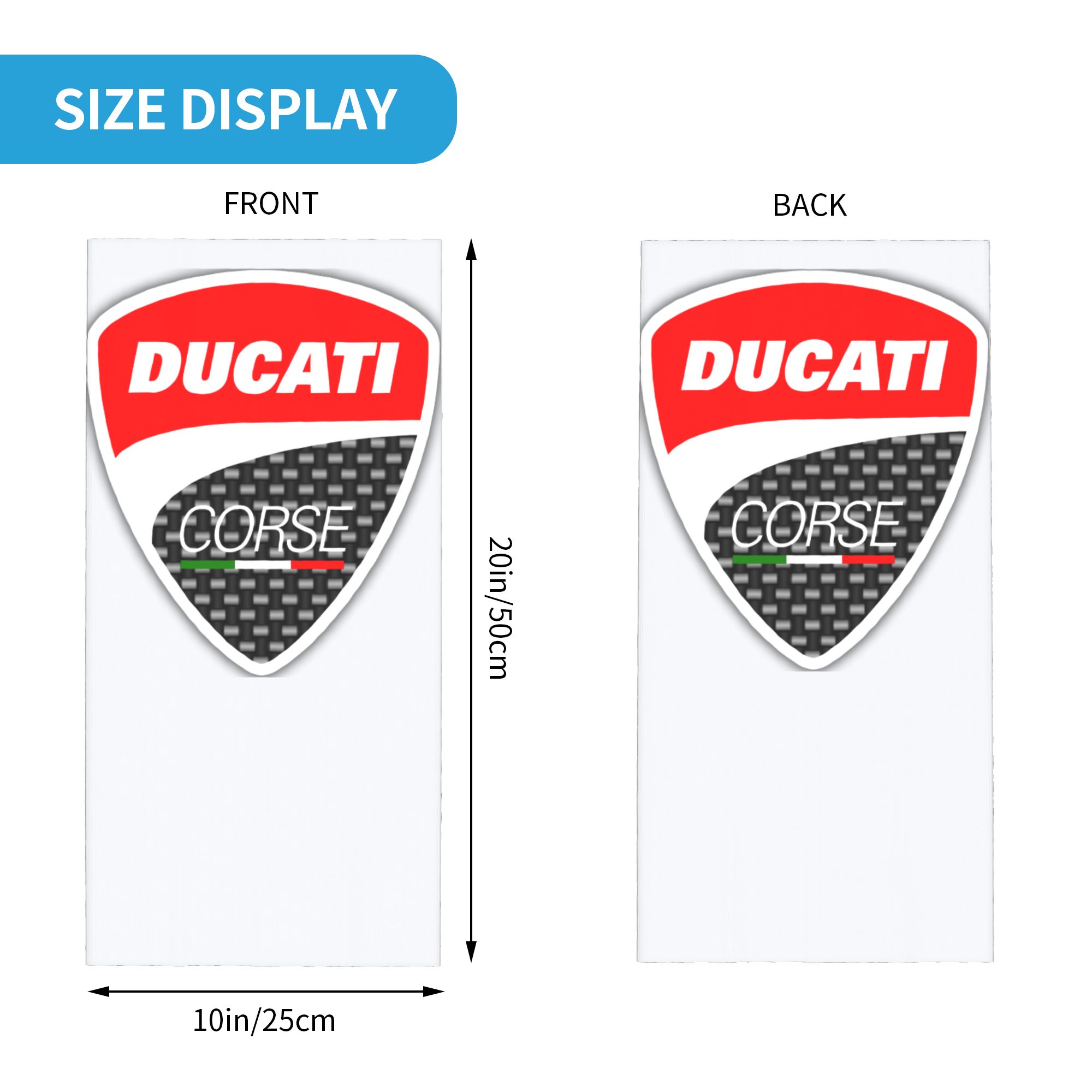 Custom Racing Sport Ducati's B - Neck Gaiter Face Cover recensie en prijs