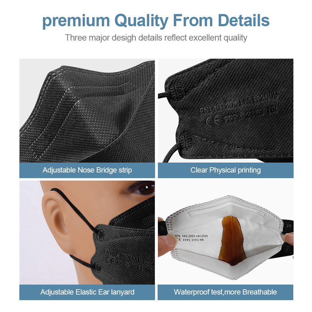 Volwassen visvormig gecertific - Anti Pollution Mask recensie en prijs