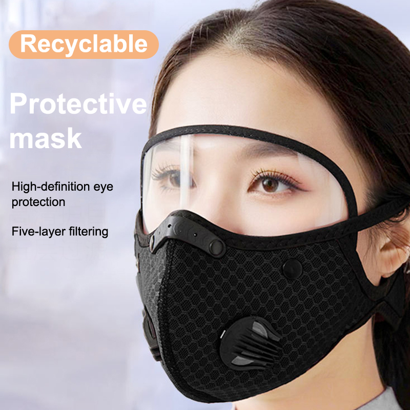 Nieuw fietsgezichtsmasker met  - Anti Pollution Mask recensie en prijs