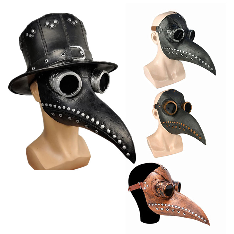 5pc Zwart Rubber Pest Arts Mas - Disposable Surgical Mask recensie en prijs
