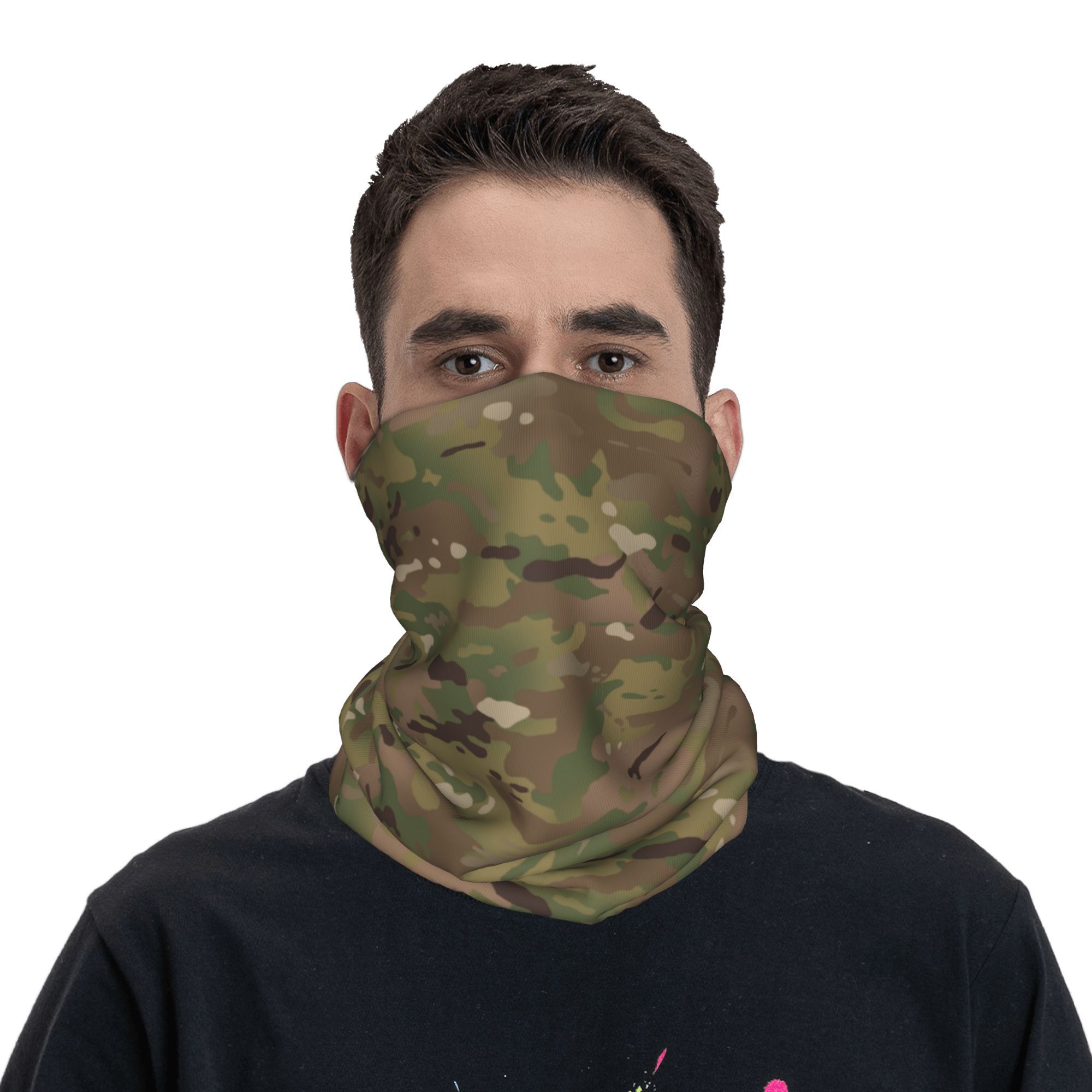 Aangepaste militaire camouflag - Neck Gaiter Face Cover recensie en prijs