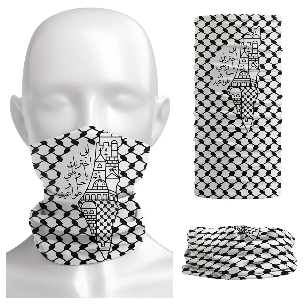 Arabische kalligrafie bandana  - Neck Gaiter Face Cover recensie en prijs