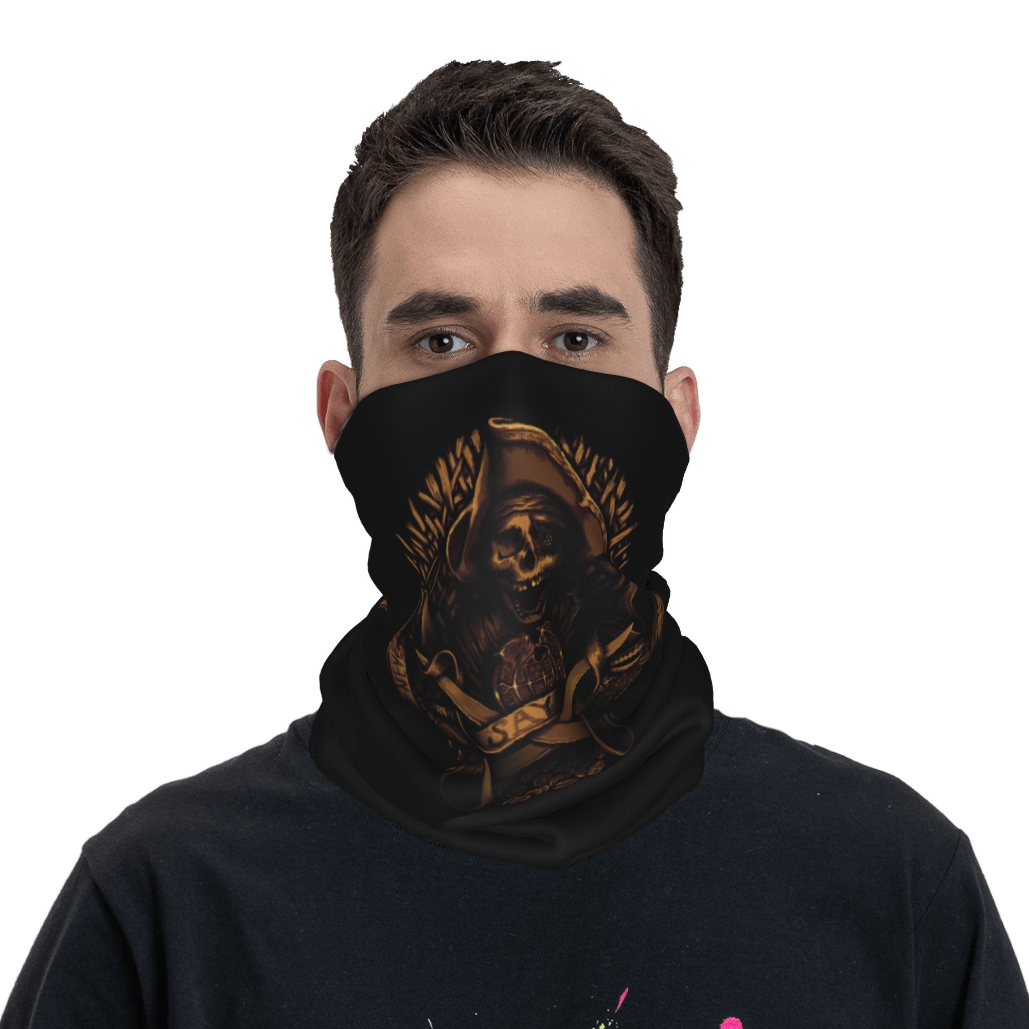 Custom Never Say Die Piraten S - Neck Gaiter Face Cover recensie en prijs